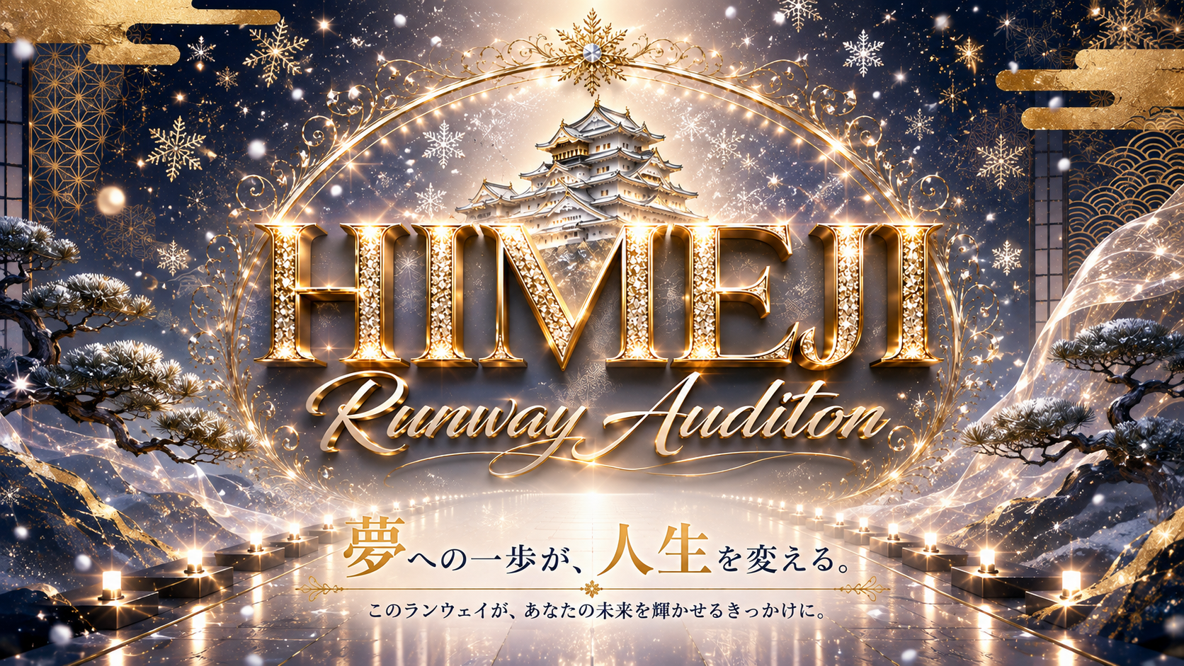 HIMEJI Runway Audition — 夢への一歩が、人生を変える。このランウェイが、あなたの未来を輝かせるきっかけに。